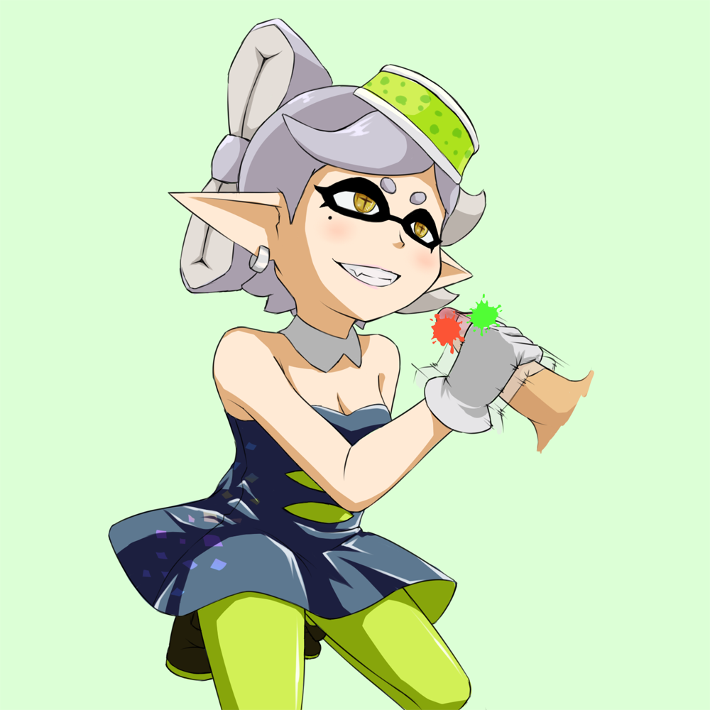 inkling marie_(splatoon) nintendo splatoon splatoon_(series)