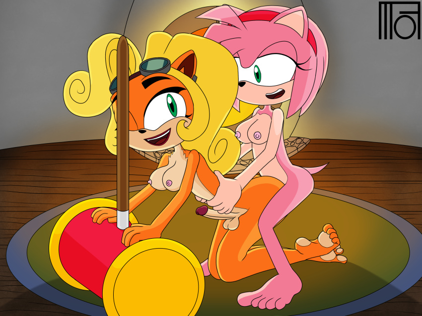 all_fours amy_rose anal anal_insertion anal_penetration anal_sex ass bandicoot big_penis blonde_hair breasts carpet coco_bandicoot crash_(series) crash_bandicoot_(series) crash_bandicoot_4:_it's_about_time crossover dickgirl dickgirl/dickgirl dickgirl_only ear_piercing earrings eyelashes eyeliner fireplace fur furry furry_female furry_futa furry_only furry_tail futa futa_only futanari futanari_on_futanari goggles goggles_on_head green_eyes hammer headgear headwear hedgehog hedgehog_girl hedgehog_humanoid interracial intersex intersex/intersex intersex_penetrated intersex_penetrating intersex_penetrating_intersex interspecies moffoffo moffoffo_(artist) orange_body orange_fur orange_hair penis pink_body pink_fur pink_hair pink_nipples sega sonic_the_hedgehog_(series) sonic_x style_emulation style_imitation style_parody tiara yellow_fur yellow_hair