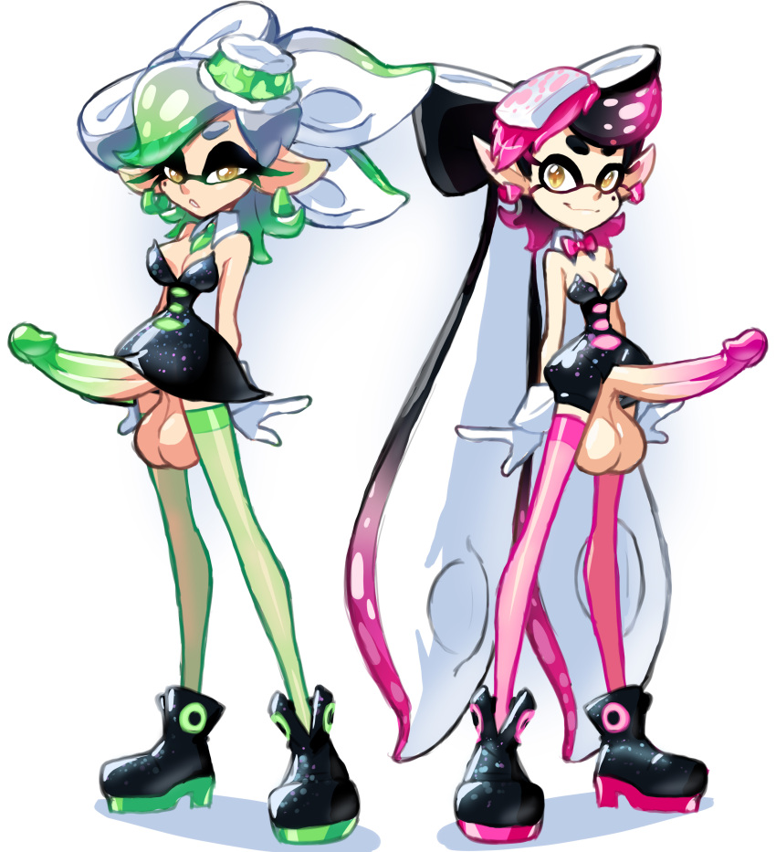 inkling marie_(splatoon) nintendo splatoon splatoon_(series)