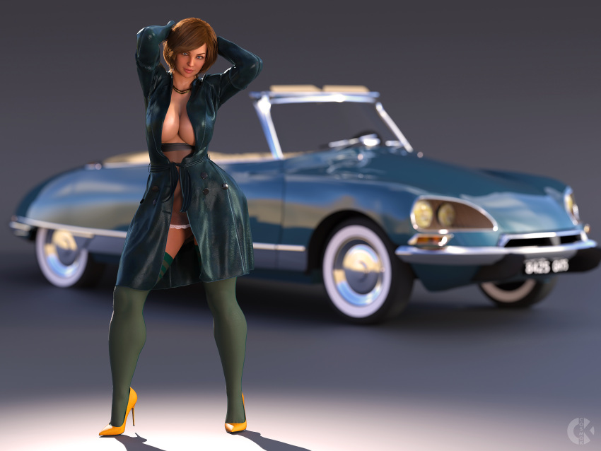 breasts car cosmok jacket