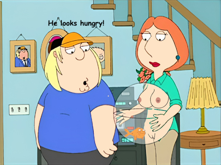 american_dad breasts chris_griffin crossover family_guy klaus_heissler lois_griffin pussy