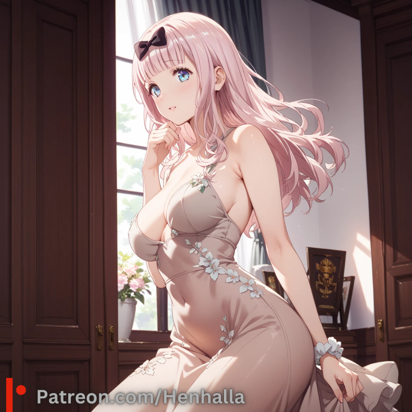 1girl 1girls ai_generated big_breasts body breasts dress goddess henhalla solo_female young younger_female