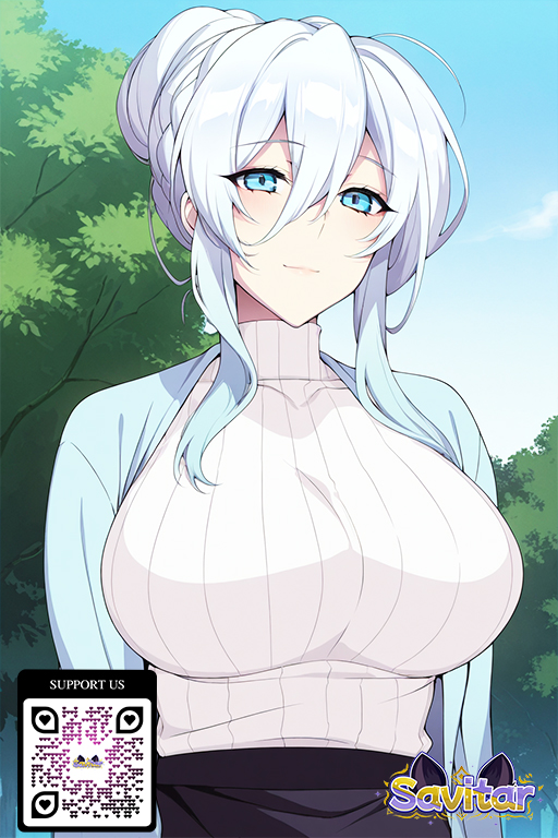 1girl 1girl 1girl ai_generated arms_behind_head arms_up bangs big_breasts black_skirt blue_eyes blue_hair blue_sky blush breasts closed_mouth clothing cloud day gradient_hair hair_between_eyes jacket leaning_forward littlehentai long_hair long_sleeves looking_at_viewer multicolored_hair ocean open_clothes original outside savitar savitar_(artist) shirt skirt sky smile sweater tied_hair turtleneck white_hair white_sweater