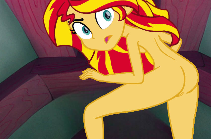 1girl ass blue_eyes breasts edit equestria_girls eyebrows eyelashes looking_at_viewer my_little_pony naked_female nude nude_female older older_female open_eyes open_mouth pussy qbert2kcat red_hair sideboob sunset_shimmer yellow_skin young_adult young_adult_female young_adult_woman