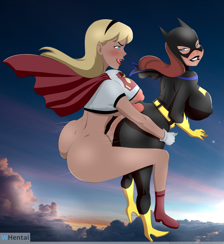 1futa 1girl apple_butt ass barbara_gordon batgirl batman:_the_animated_series batman_(series) batsuit best_friends big_ass big_breasts blonde_hair blue_eyes boots bottomless bottomless_futanari breasts cape cloud clouds cloudy_sky cowl dc dc_comics dcau ed-jim edjim exposed_ass exposed_breasts female female_human friends friends_with_benefits fully_clothed fully_clothed_female futanari futanari_kryptonian futanari_on_female futanari_with_female grin hairband half-dressed half_naked half_nude hero heroine holding_hips imminent_sex interspecies justice_league justice_league_unlimited kara_danvers kara_in-ze kara_zor-el kryptonian linda_danvers long_hair mask outdoor outside red_hair shirt shirt_lift sideboob sky slut sluts slutty_outfit smile spandex sunrise supergirl superhero superhero_costume superheroine superman:_the_animated_series superman_(series) symbol t-shirt the_new_batman_adventures whentai white_shirt white_t-shirt whore whores