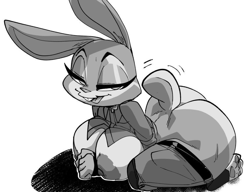 big_ass big_breasts coolerinker disney furry inker_comics inkershike judy_hopps sketch zootopia