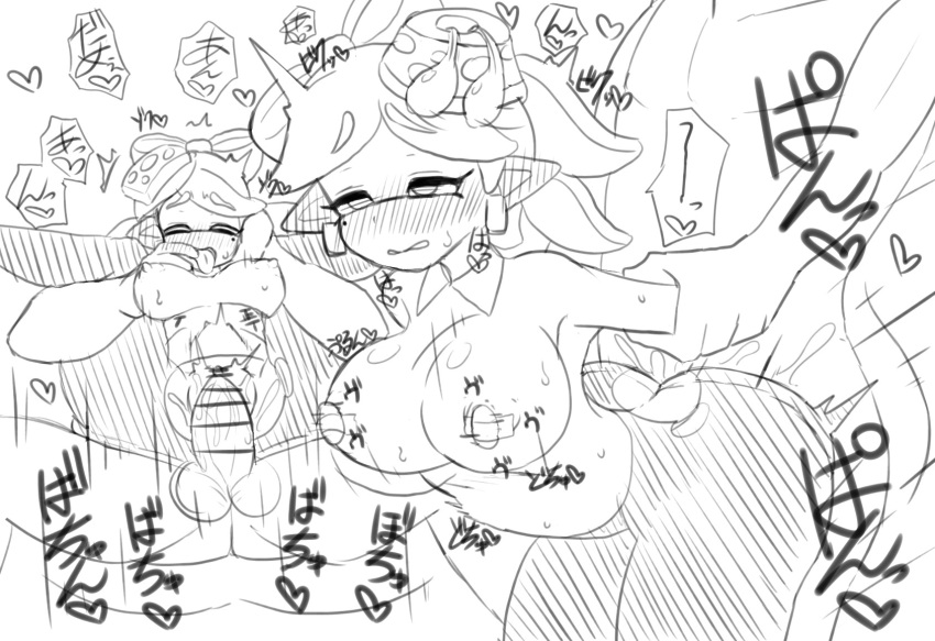 inkling marie_(splatoon) nintendo splatoon splatoon_(series)