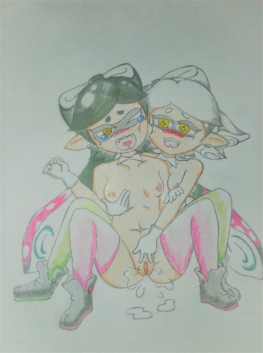 inkling marie_(splatoon) nintendo splatoon splatoon_(series)