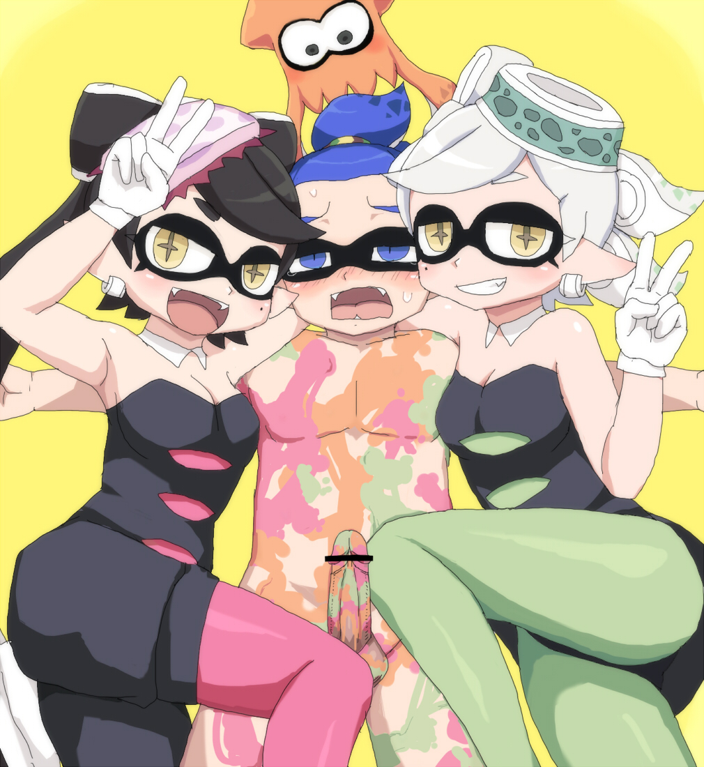 inkling marie_(splatoon) nintendo splatoon splatoon_(series)