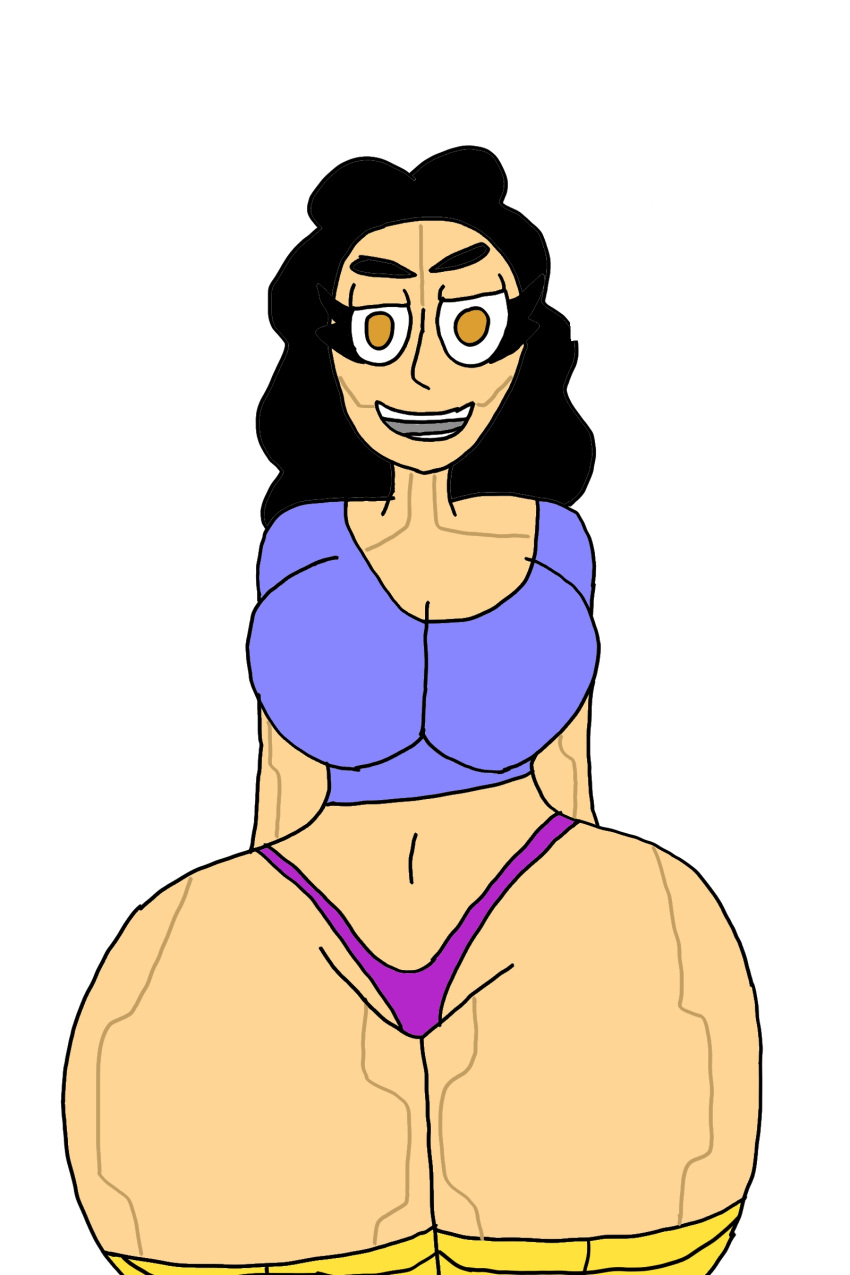 animatronic big_breasts connie_soto fetish five_nights_at_sofia's looking_at_viewer massive_ass metalpipe55_(artist) no_pants robot robot_girl sex_toy sexbot white_background