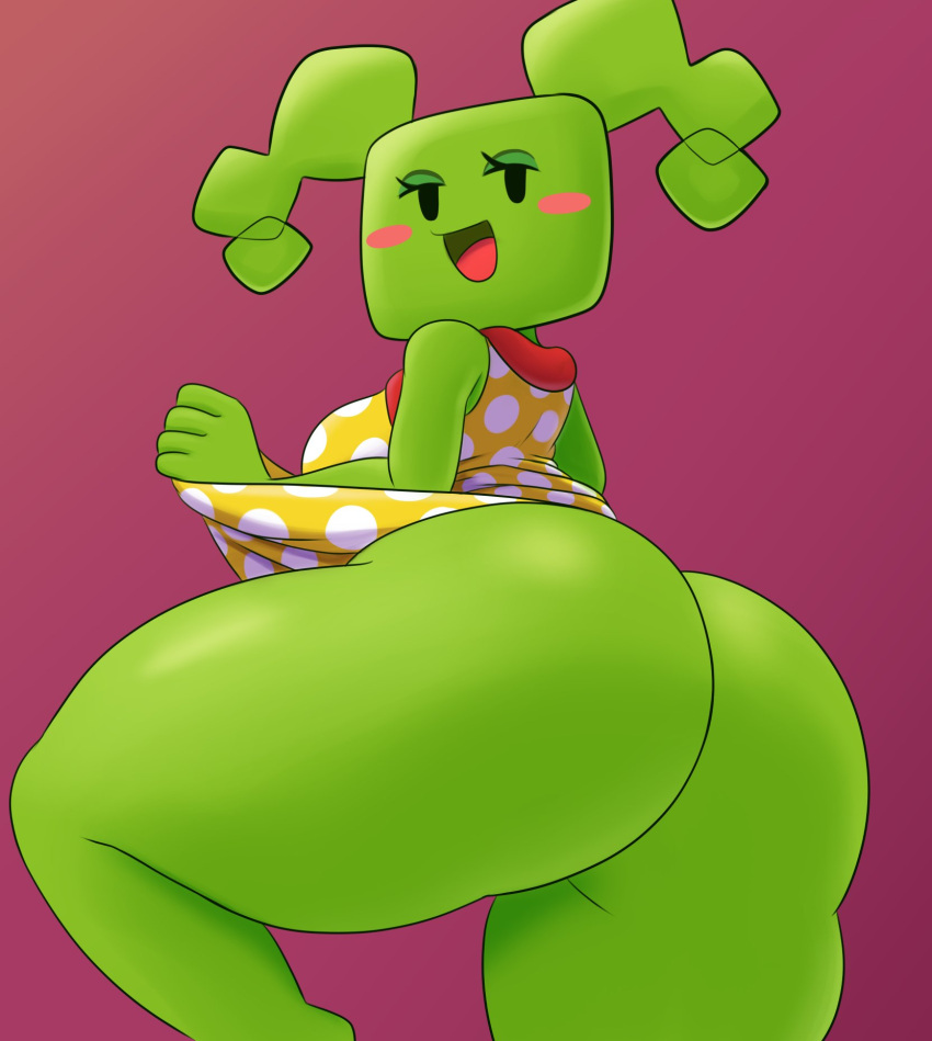 1girl ass big_ass bubble_ass bubble_butt dat_ass fat_ass fat_butt huge_ass mario_(series) mechspazer mimi_(super_paper_mario) mob_face nintendo no_panties no_underwear seductive seductive_eyes seductive_look seductive_pose sexy sexy_ass sexy_body sexy_legs sexy_pose super_mario_bros. super_paper_mario thick_ass thick_thighs voluptuous wide_hips