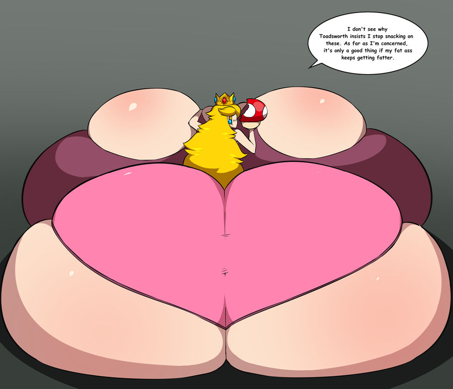 blonde_hair crown gigantic_ass gigantic_breasts hourglass_figure mario_(series) nintendo princess_peach sallowie