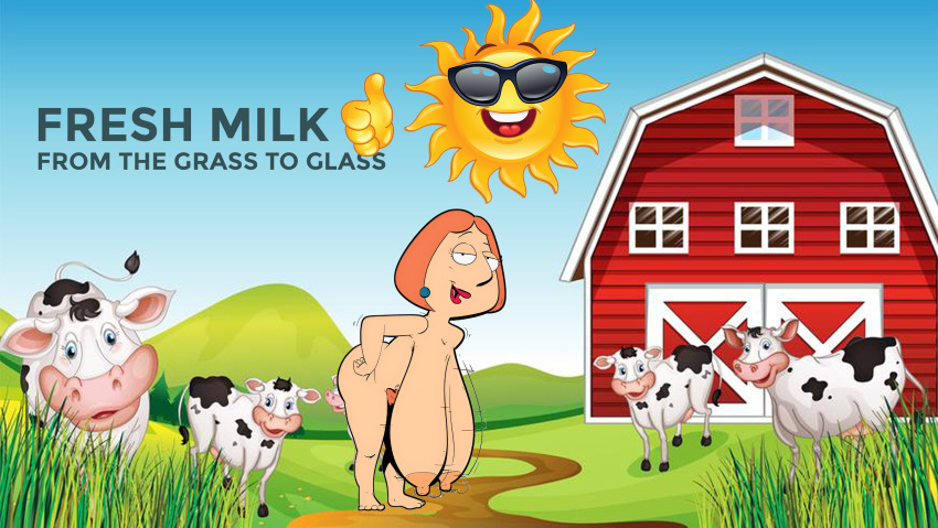 big_breasts family_guy farm happy_sun lois_griffin milf milking