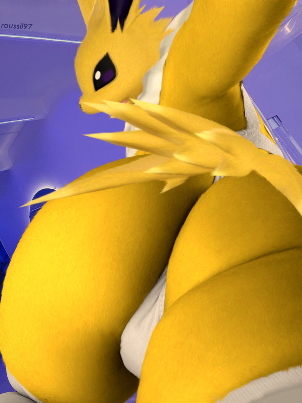 151 female_only jolteon nintendo pokemon roussil97